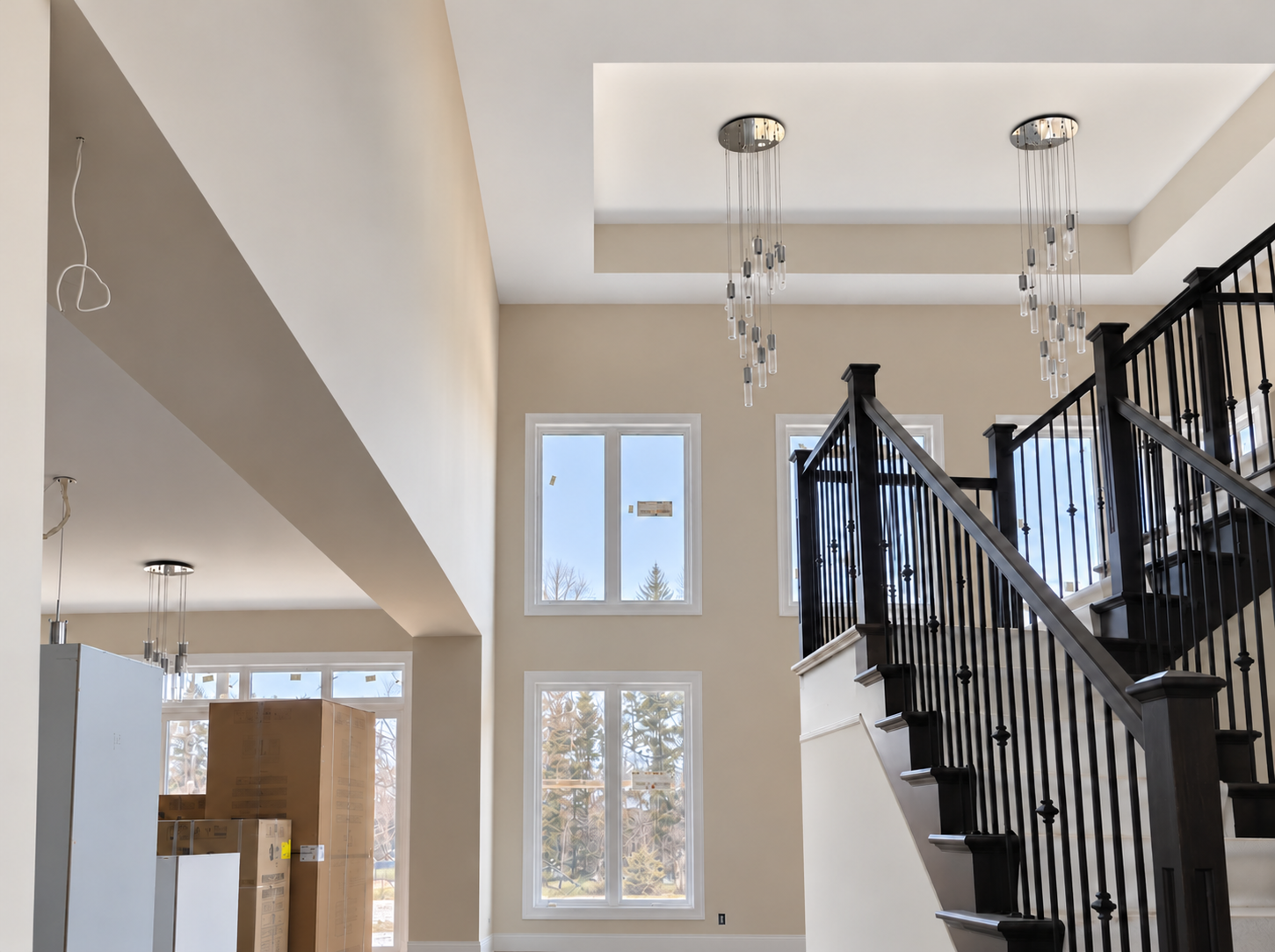 High End Drywall craftsmanship and architectural finishing
