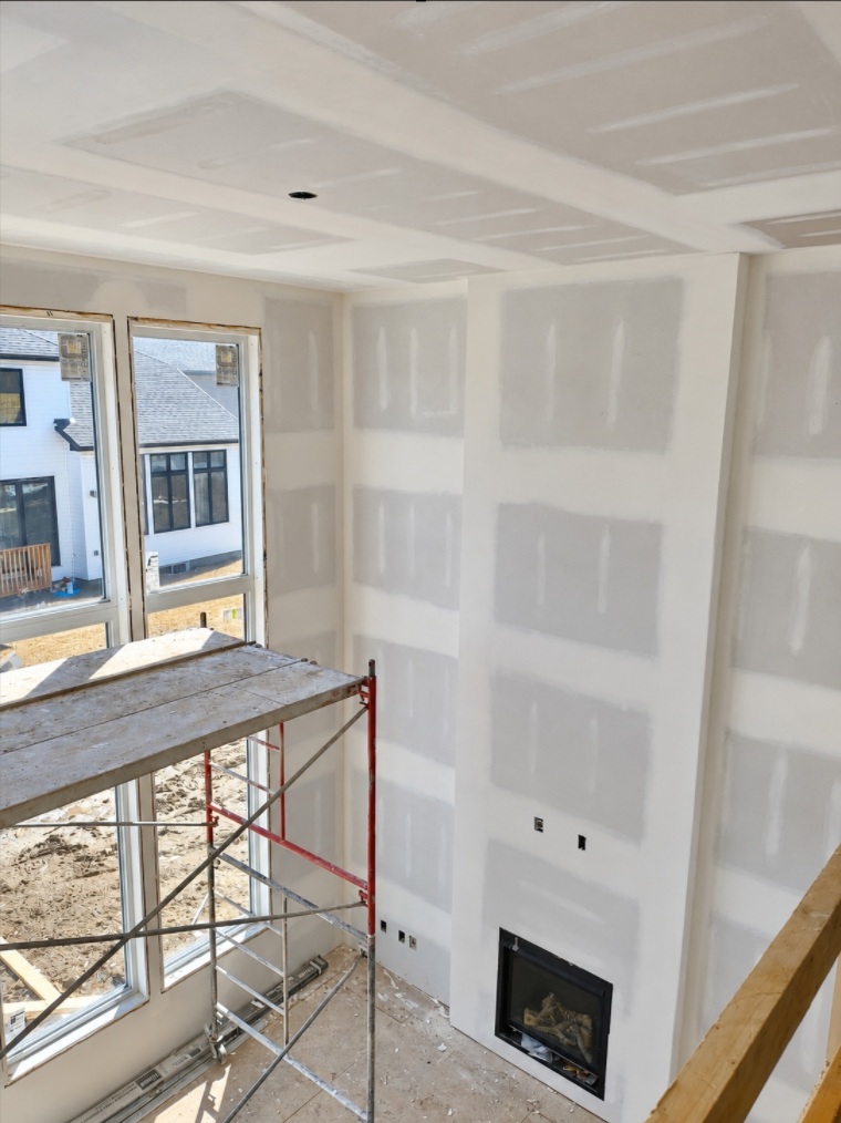 High End Drywall craftsmanship and architectural finishing